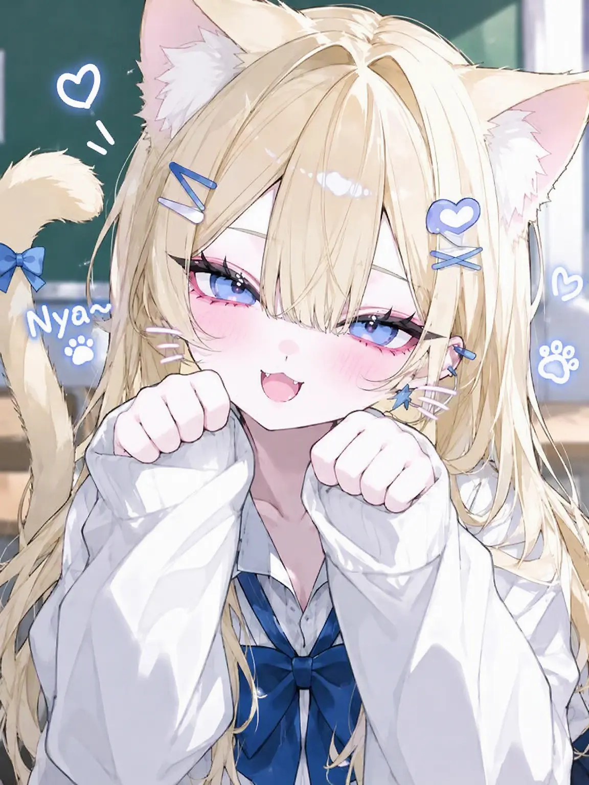 FluffyEra7350의 Colorful Peach Member Turned Cat?!