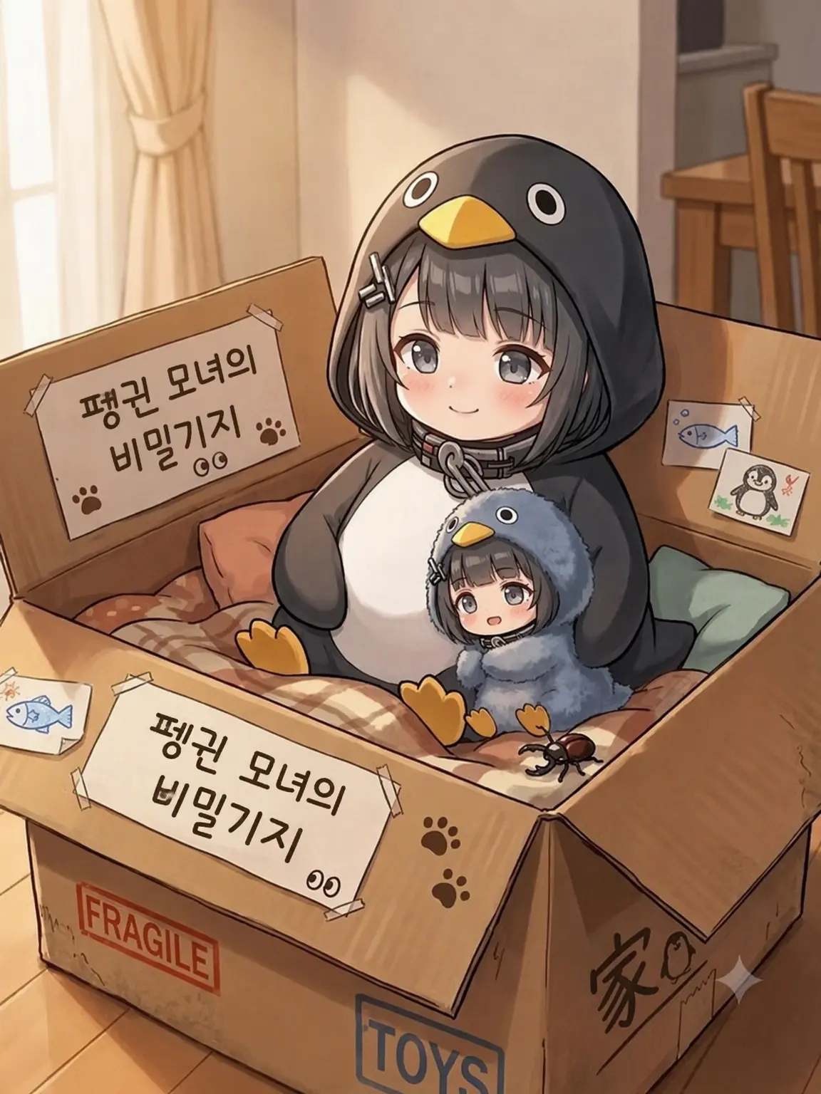 RoomyTotem8559의 구구가가 모자와 함께
