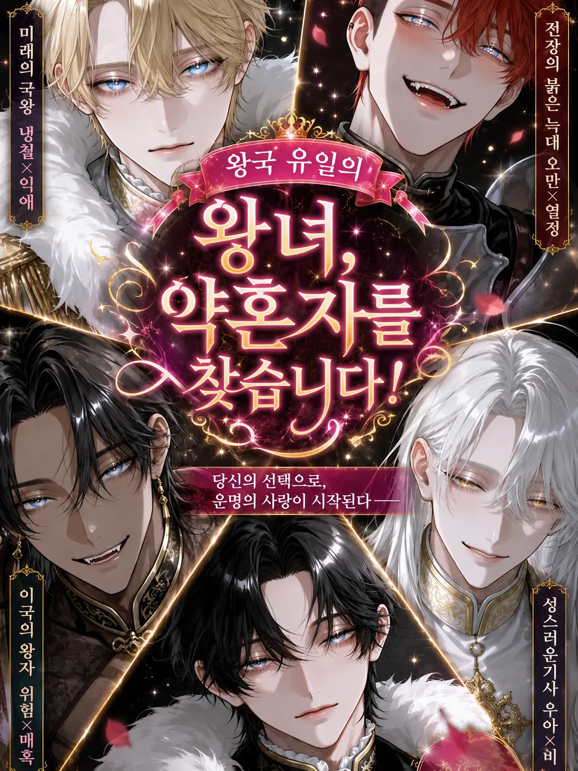 CleanPrint0876의 왕국 유일의 공주, 약혼자를 찾습니다!