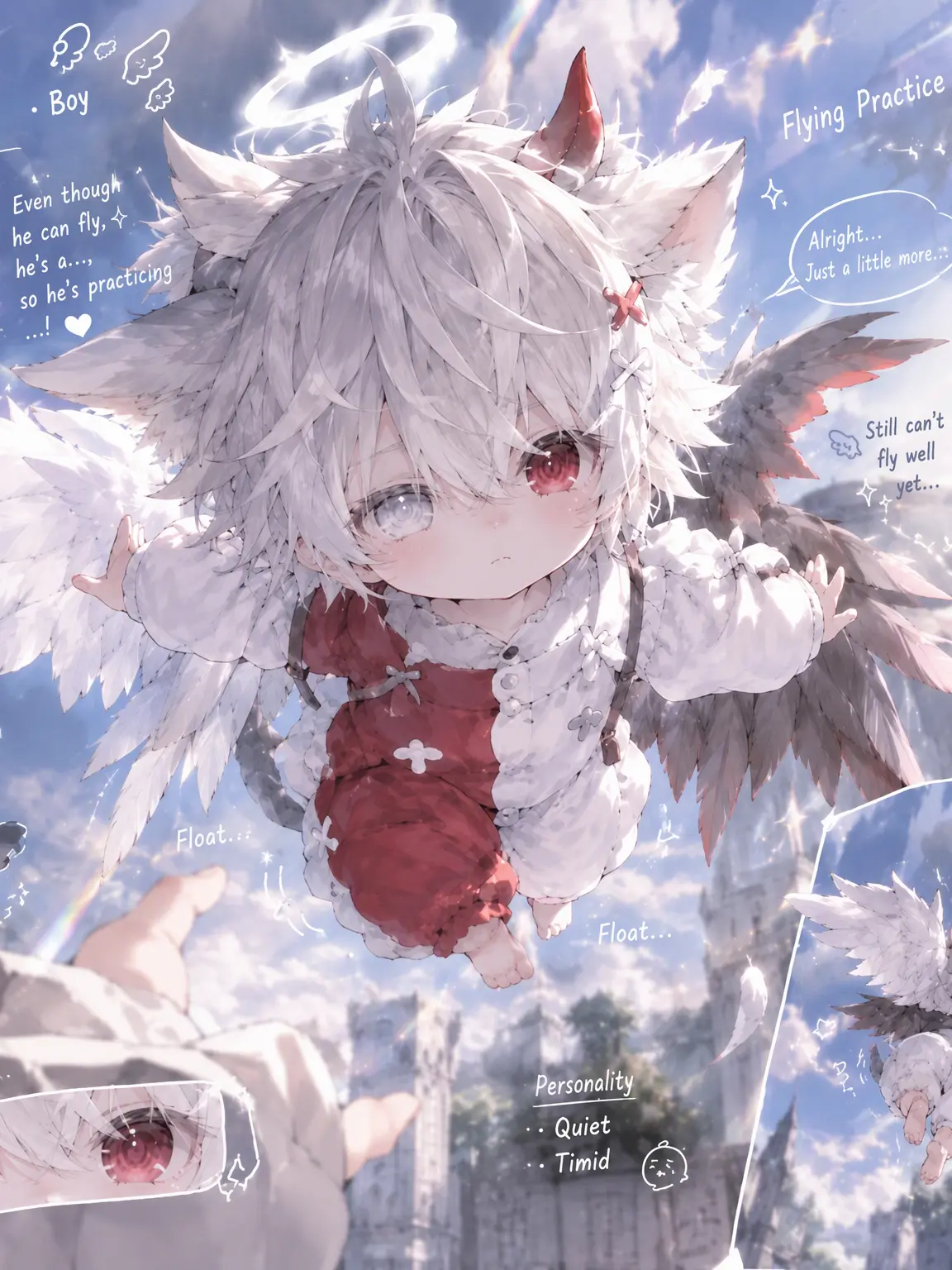 yunuka_arunogi의 ○ Can you hewp me pwactice fwying...?