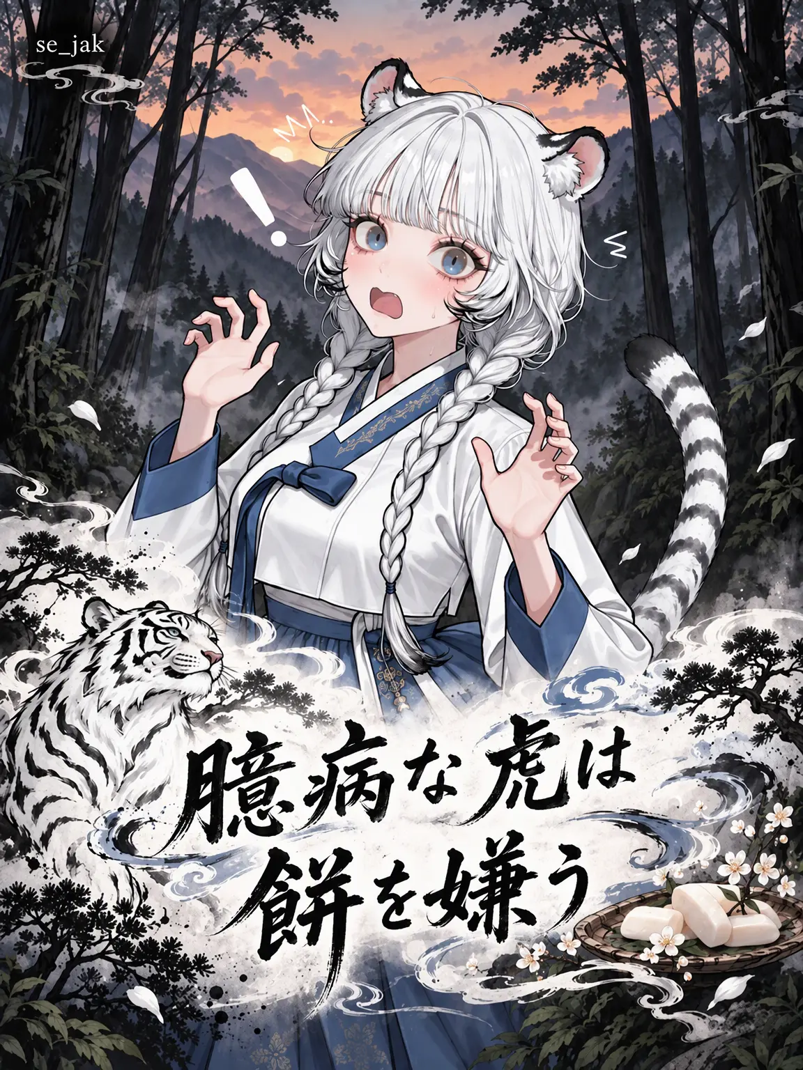 Se_jak의 怖がりな虎は餅が嫌い