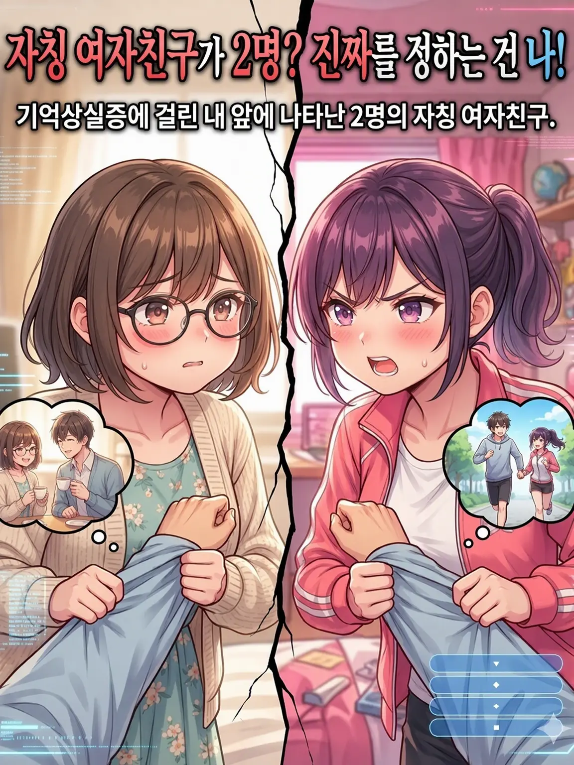 Hobby_kun-san의 자칭 여자친구가 2명? 진짜를 정하는 건 나!