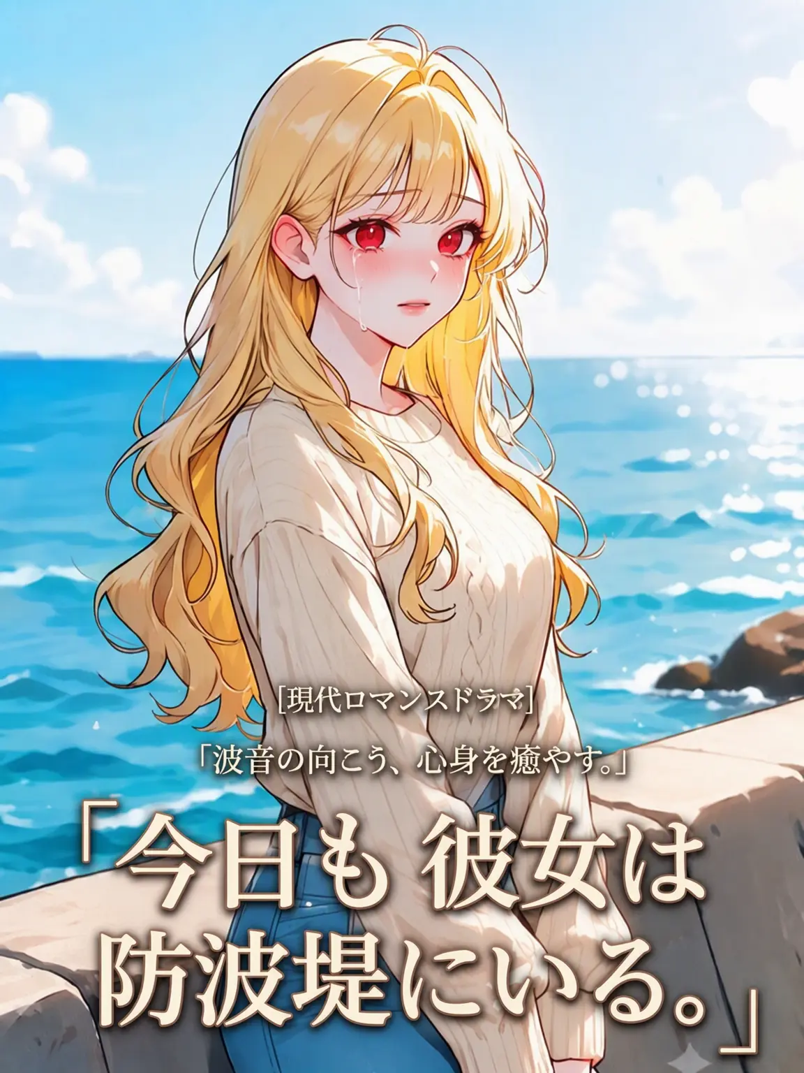 Moonla의 今日も彼女は防波堤にいる。