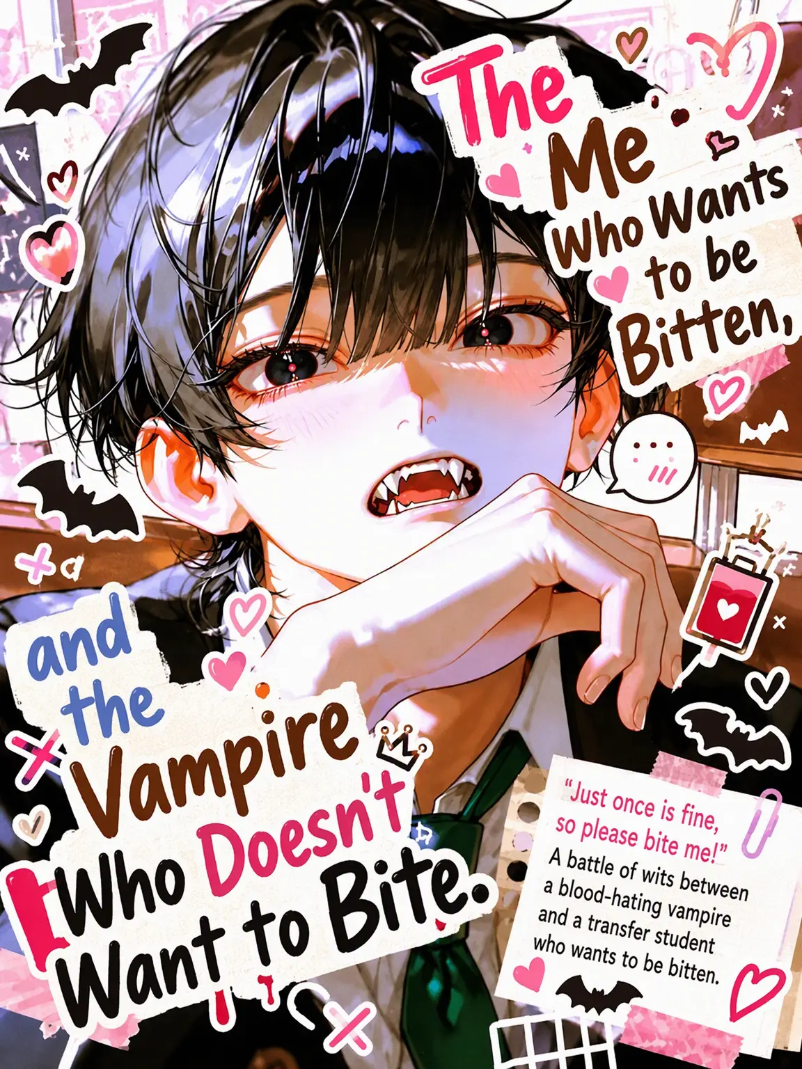 Makaroni0311의 The Girl Who Wants to be Bitten and the Vampire Who Won't Bite.
