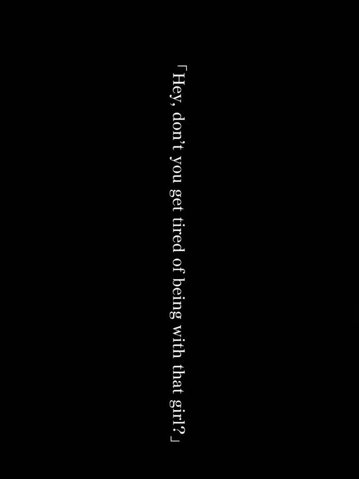 Oto._.의 Aren't you tired of her?