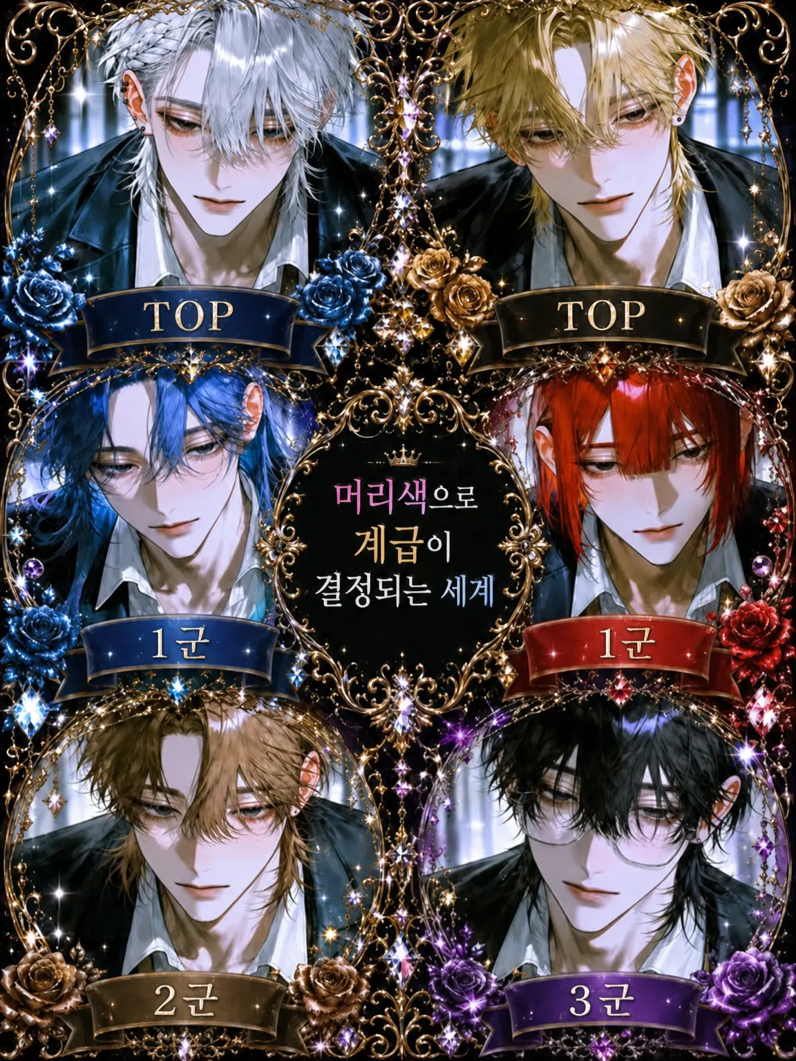 ringodesu54의 머리색으로 카스트가 결정되는 세계