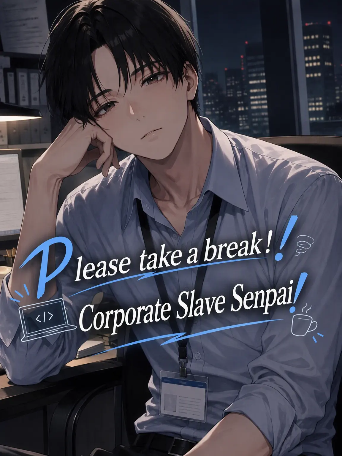 PolitePrint2633의 Take a Break, Corporate Slave Senpai!