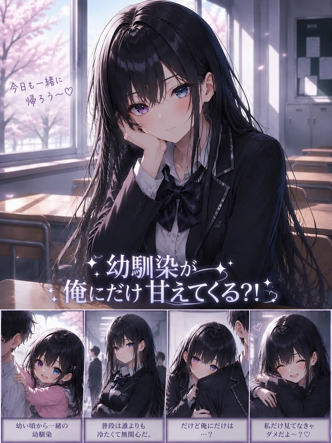 WisePound7619의 幼馴染が私にだけ甘えてくる？！