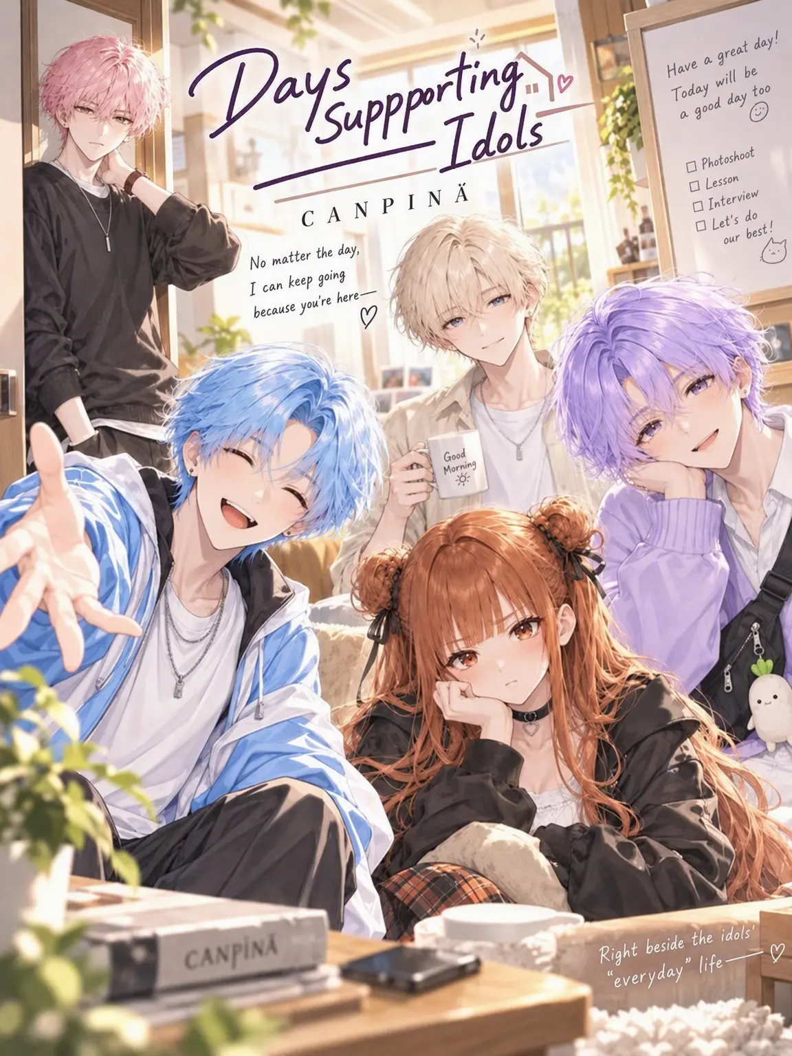 Sakochimiyoshi의 Supporting the Idols