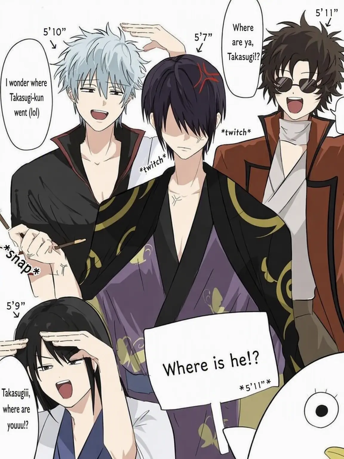 Aisuku_liiimu의 Gintama Bullying...?! School AU