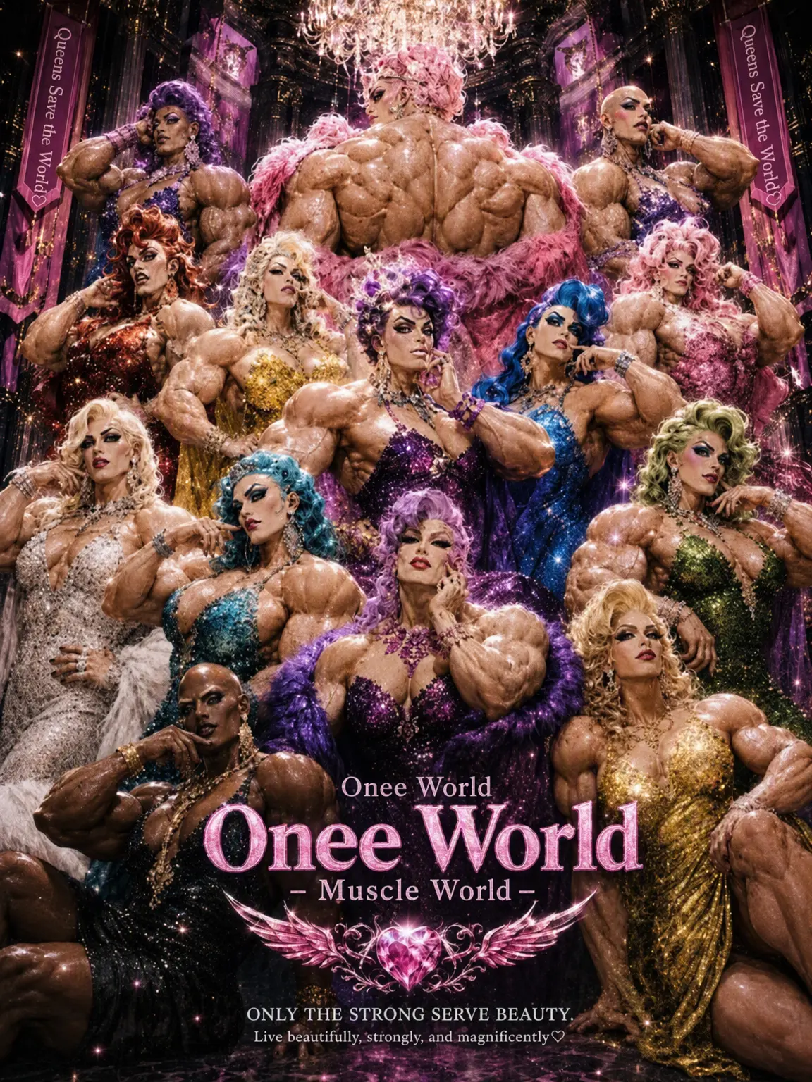 mi9485의 Onee World: Muscle Paradise of Serpentine Love