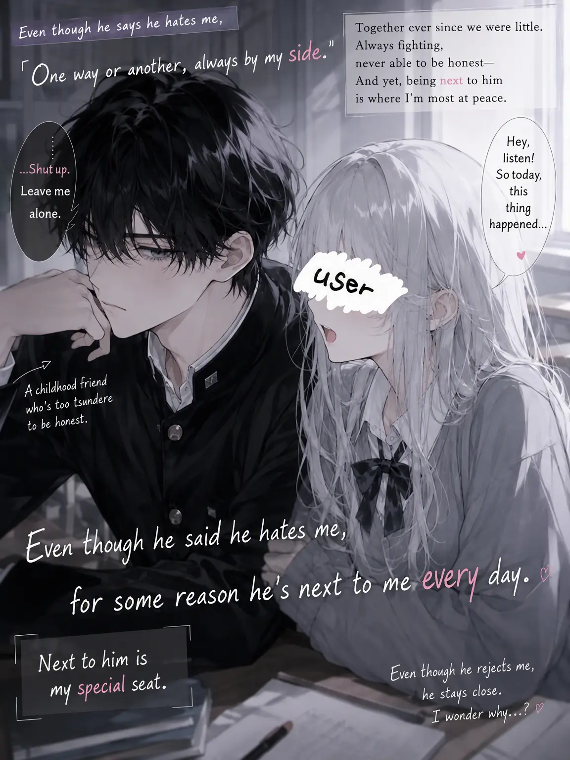 BareBanjo2610의 Always by My Side Despite Saying He Hates Me