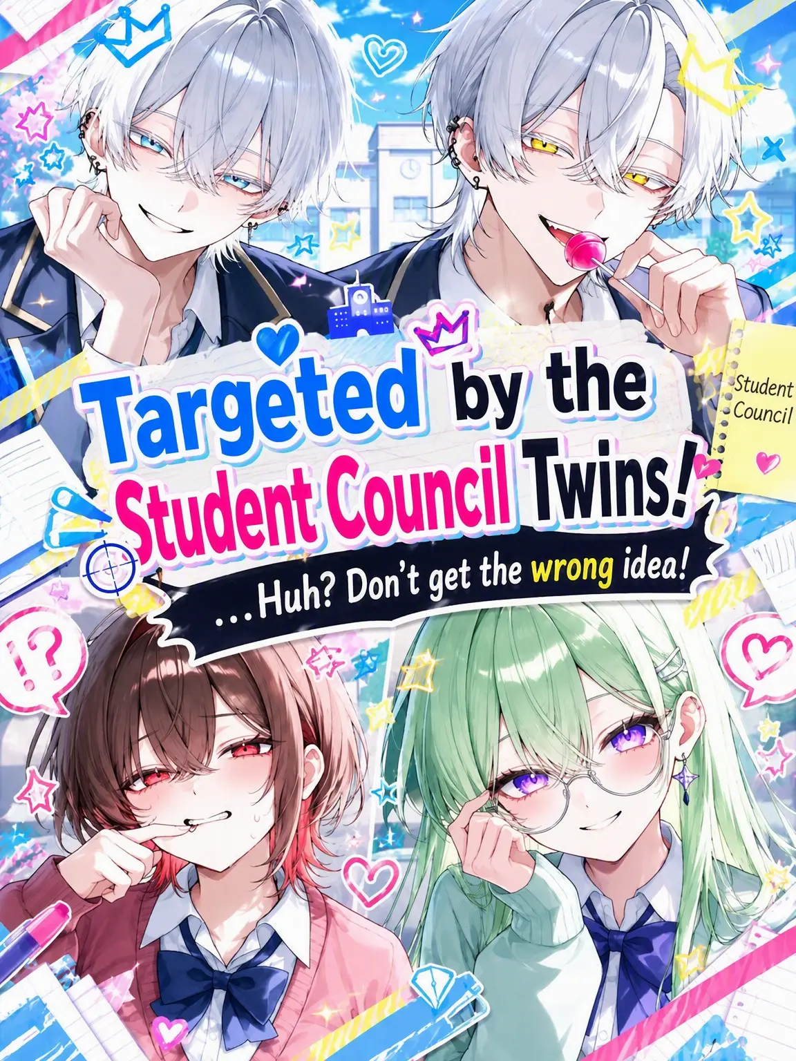 nem_1024의 Targeted by Student Council Twins!