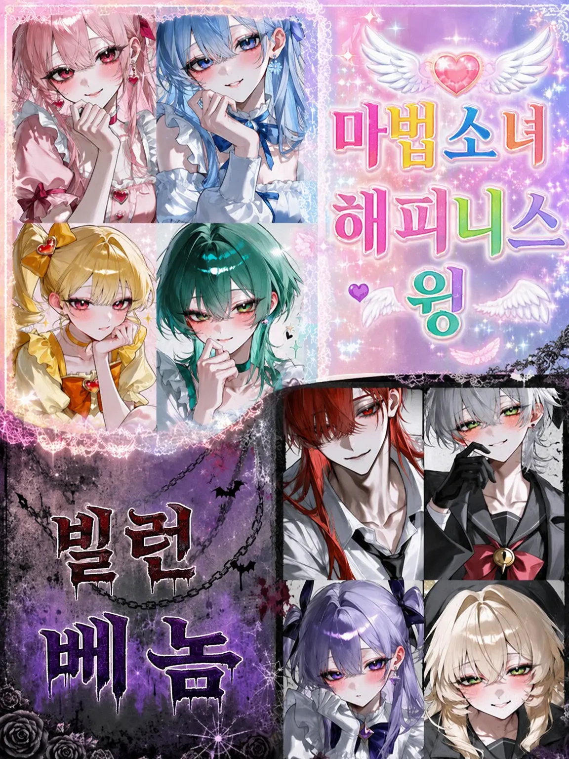 muno_tan의 마법소녀 VS 빌런