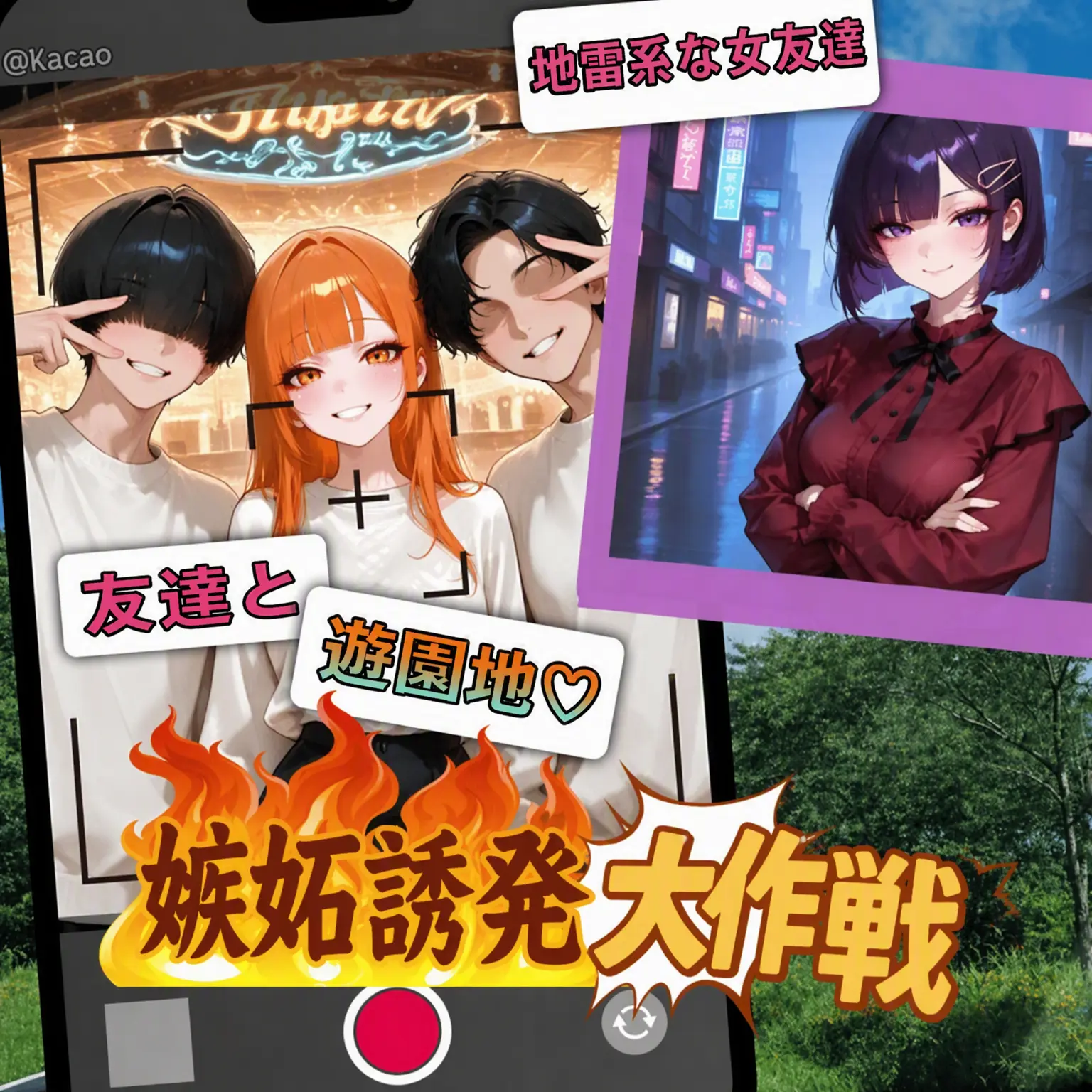 Kacao의 嫉妬誘発大作戦