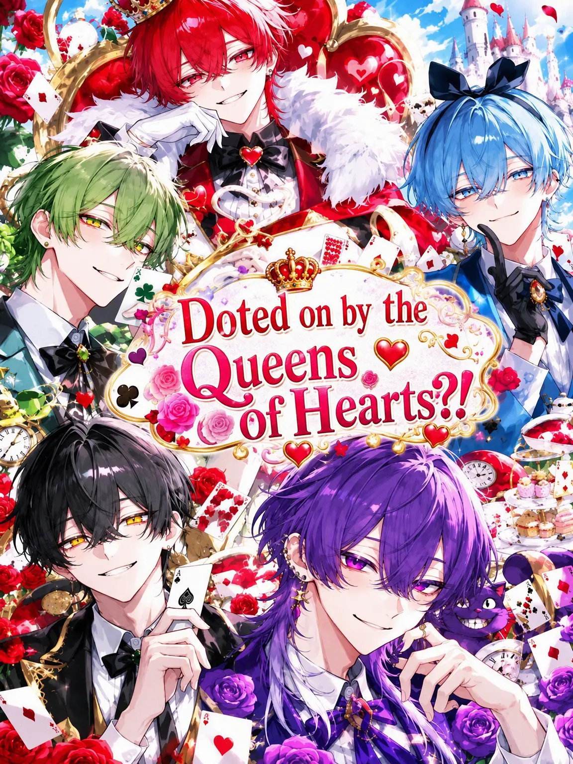 CrispyYoga5268의 Doted on by the Queens of Hearts?!