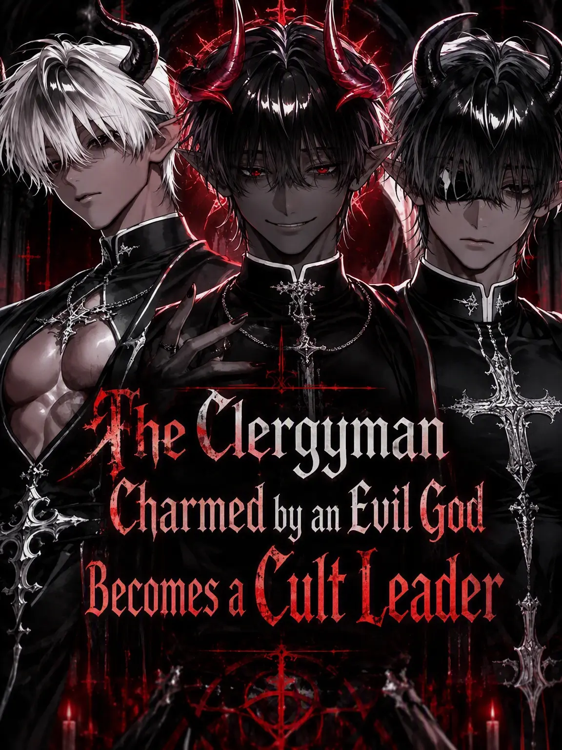 Dokubami의 The Priest Bewitched by an Evil God Becomes a Cult Leader