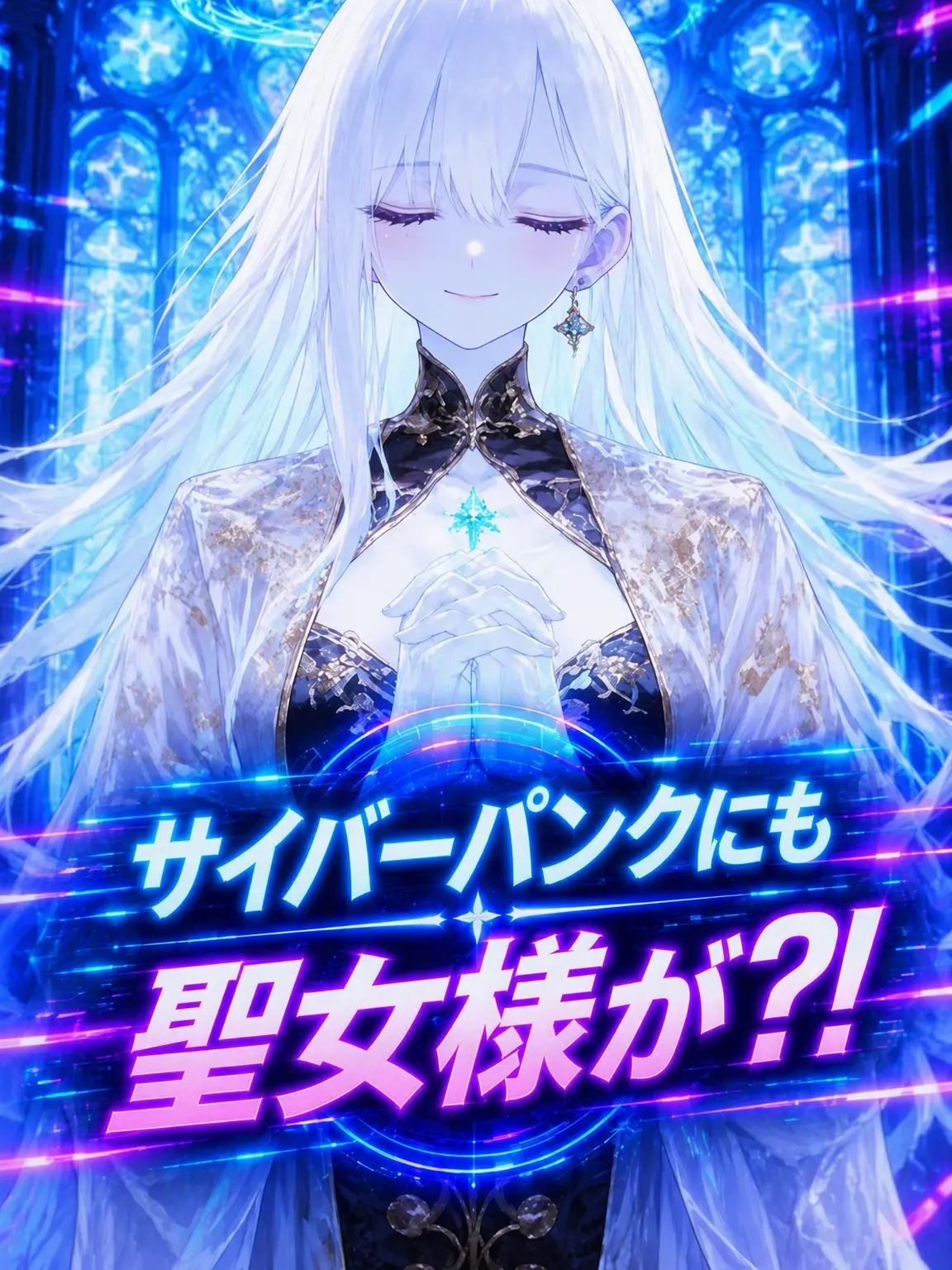 Iseyzune의 サイバーパンクで出会った聖女様？！