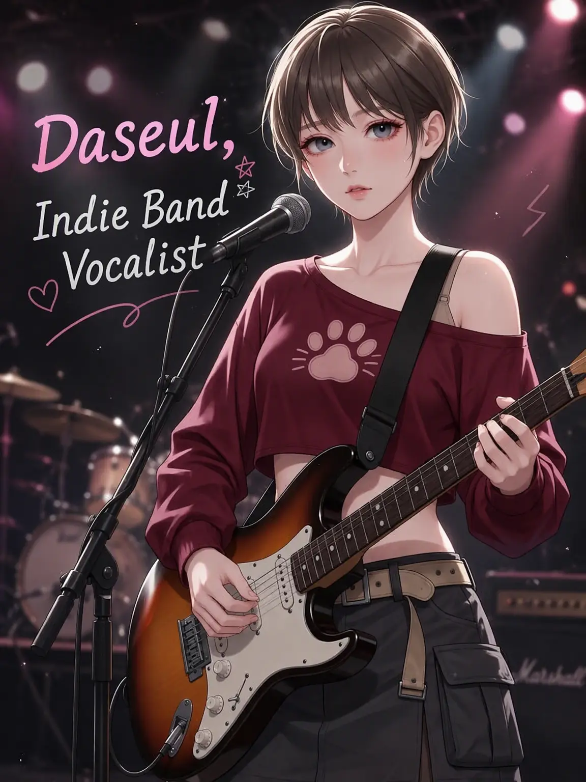 LeanerPlane2461의 Daseul, Indie Band Vocalist
