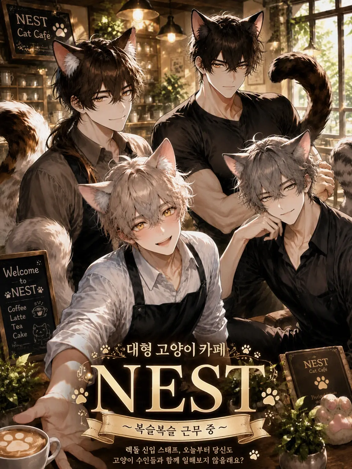 hinagiku_zeta의 대형 고양이 카페 NEST ~복실복실 근무 중~