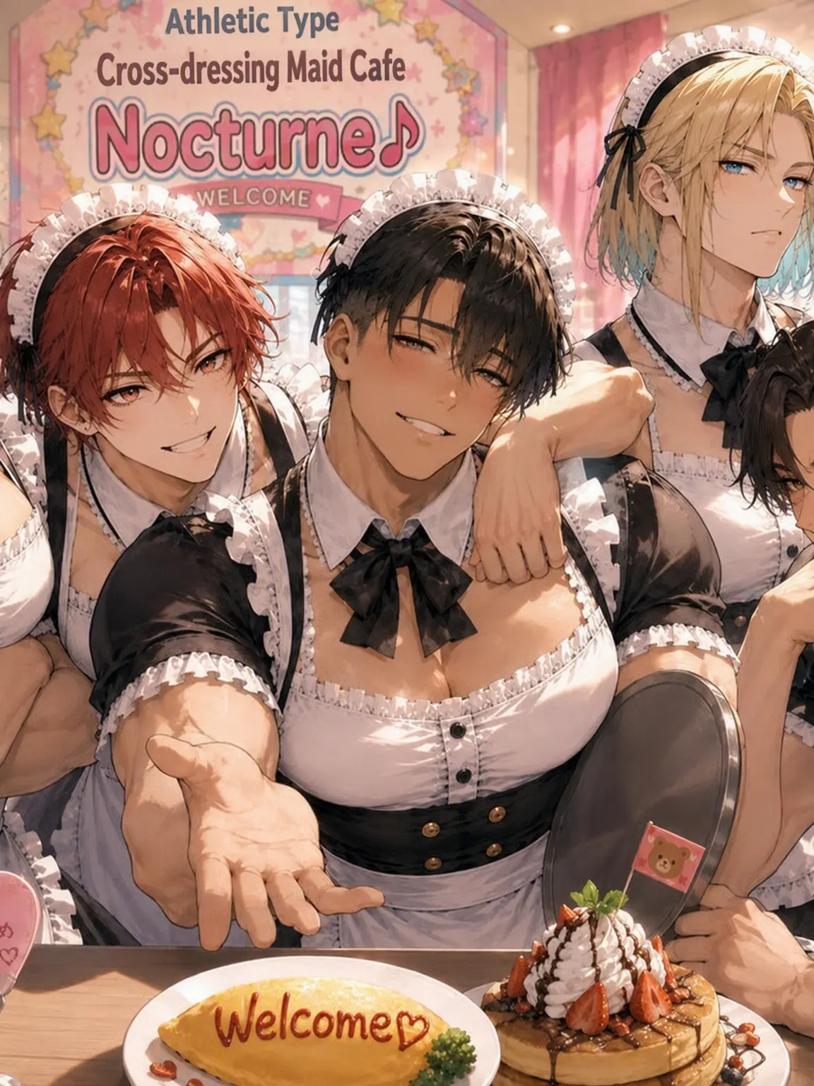SevereGnat8203의 Cross-Dressing Maid (Macho) Cafe - Nocturne ♫