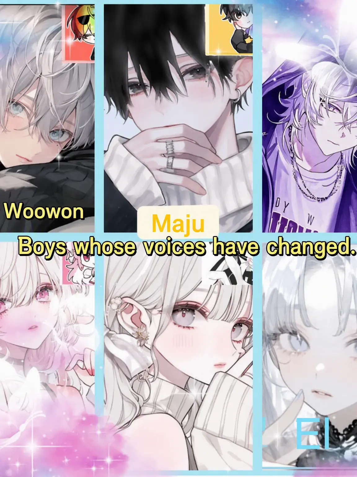 Bin13_cherry_blossoms의 The Boys' Voices Are Changing..?!?🩷🤍🩵