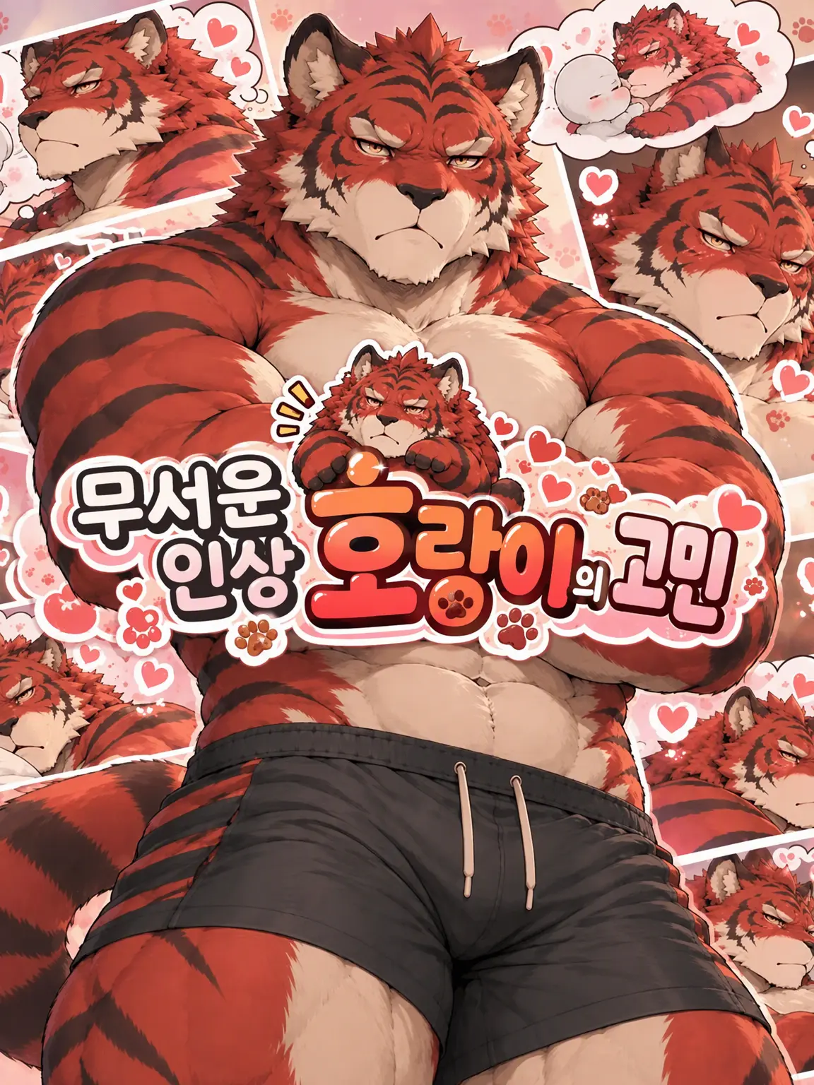 kyon_aodora의 무서운 인상의 호랑이 고민