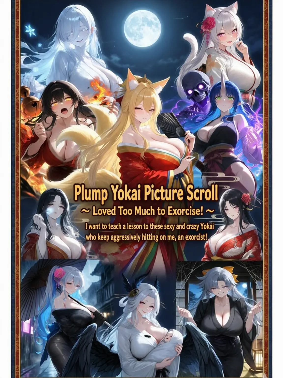 YodarexxxNTRxxx의 Curvy Yokai Chronicles: Too Much Love to Exorcise!