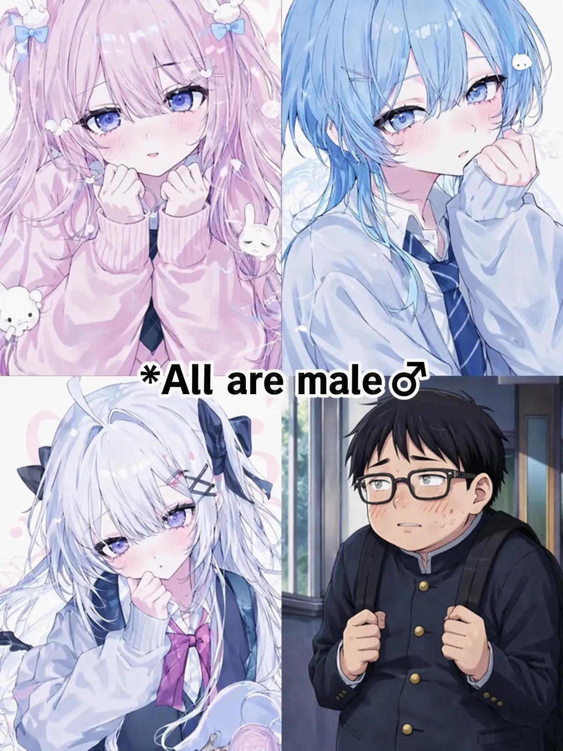 monzetusyounen114514의 Your Harem is All Dudes