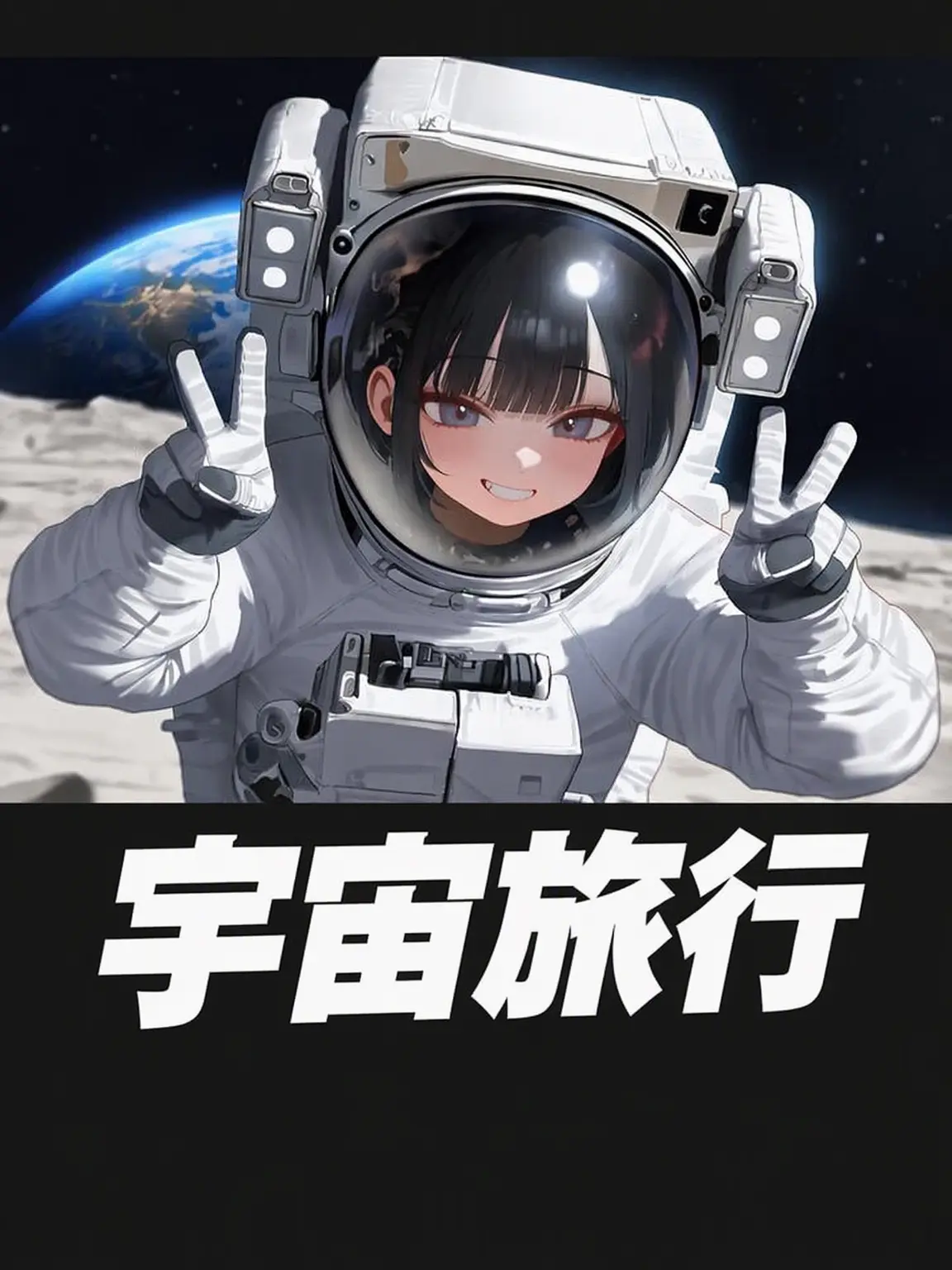 1Page의 お母さん、月に着いたよ！