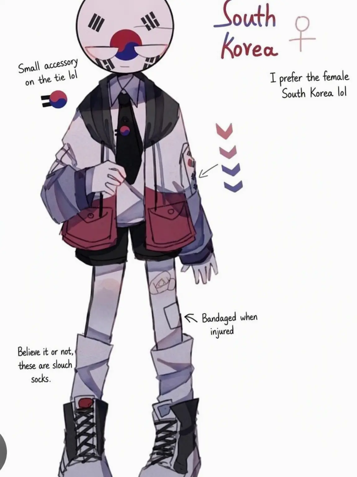 Shd_290의 South Korea Turned Female!?