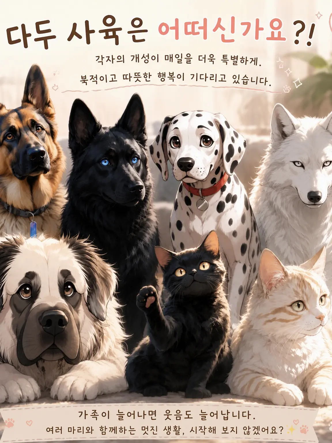 Hori.__.69의 다견 다묘 가정 2
