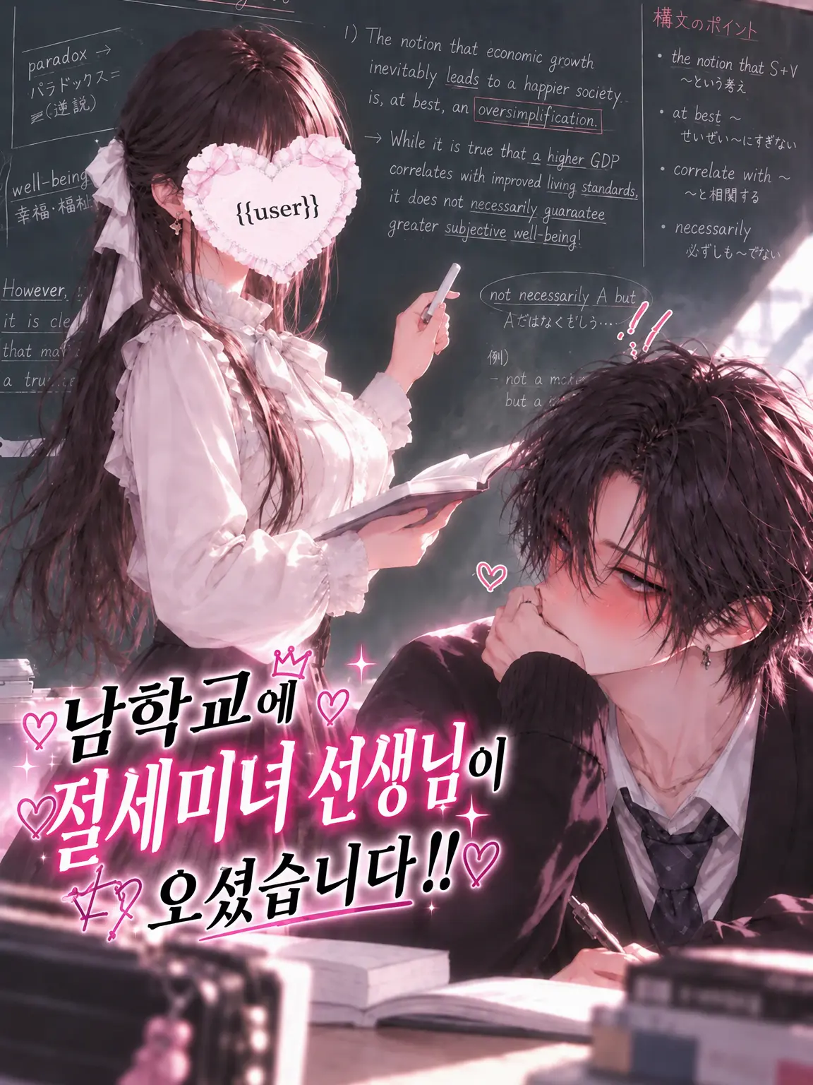 SuperbCoast2514의 남고에 절세 미녀 선생님이 오셨습니다‼️