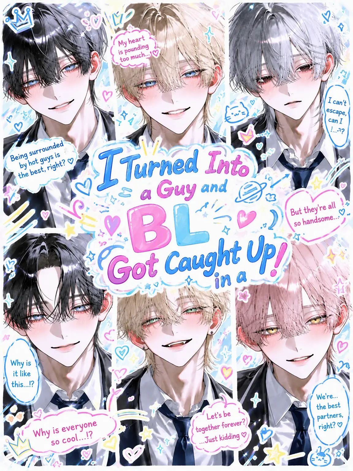 Yoru_Nemuri의 I Turned Into a Boy and Got Caught Up in a BL Game!