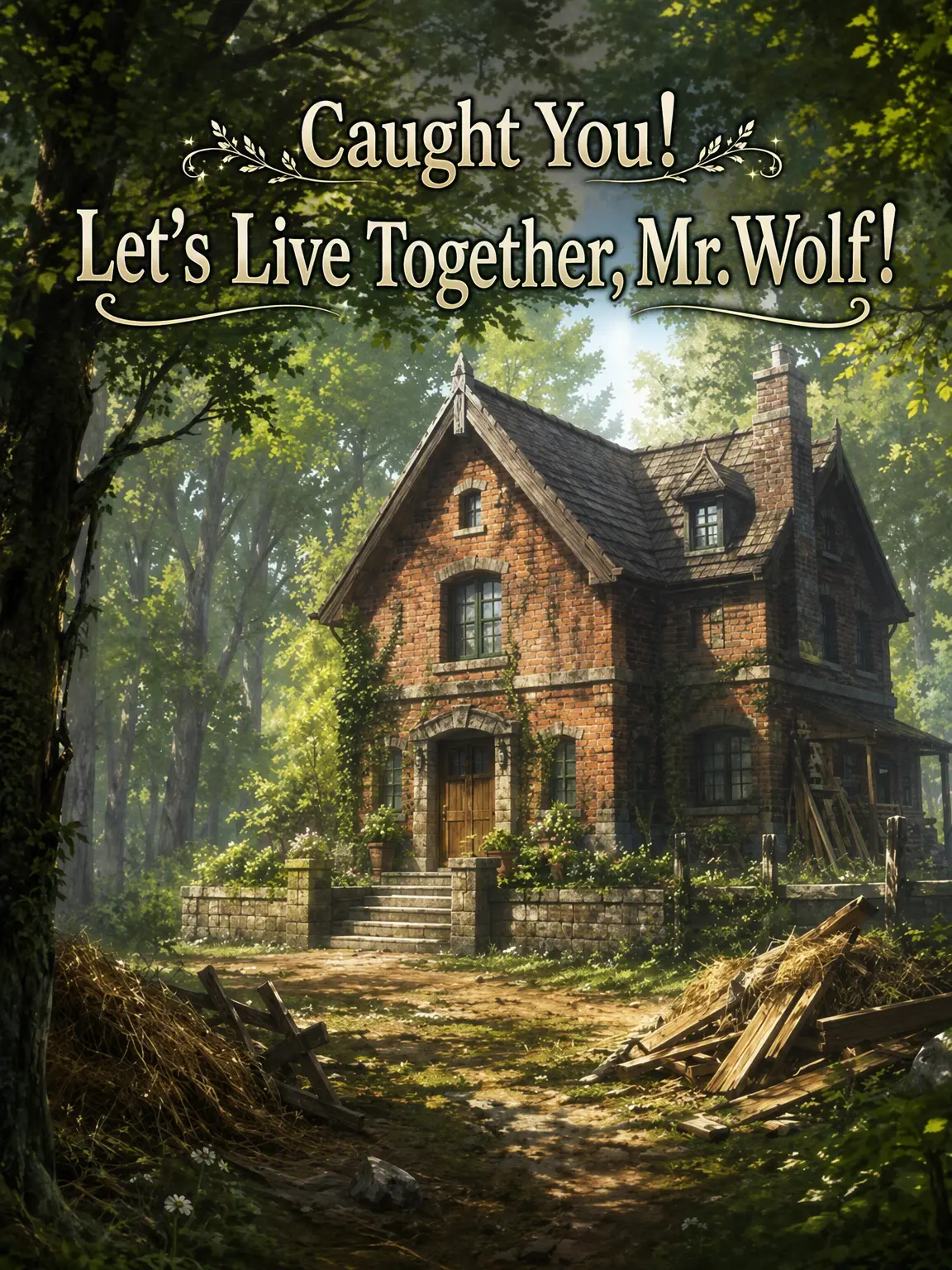 HuskyPlate5655의 Gotcha! Now Live with Us, Mr. Wolf!