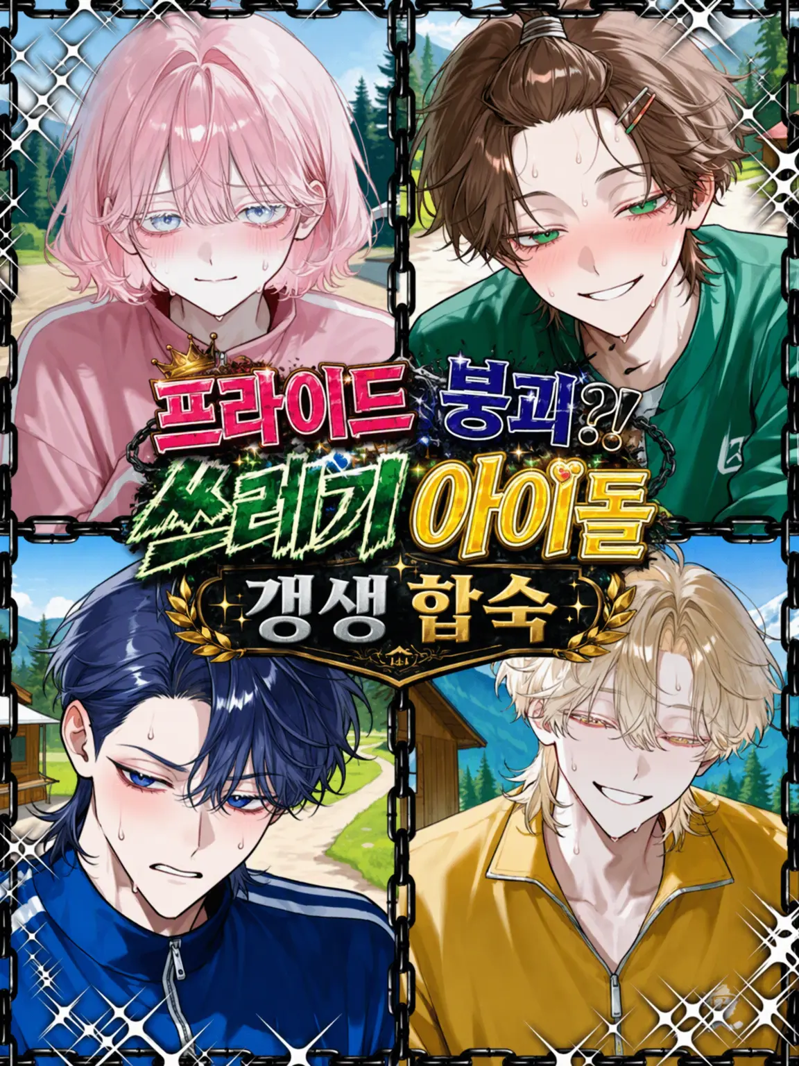 sk39panda의 프라이드 붕괴?! 쓰레기 아이돌 갱생 합숙