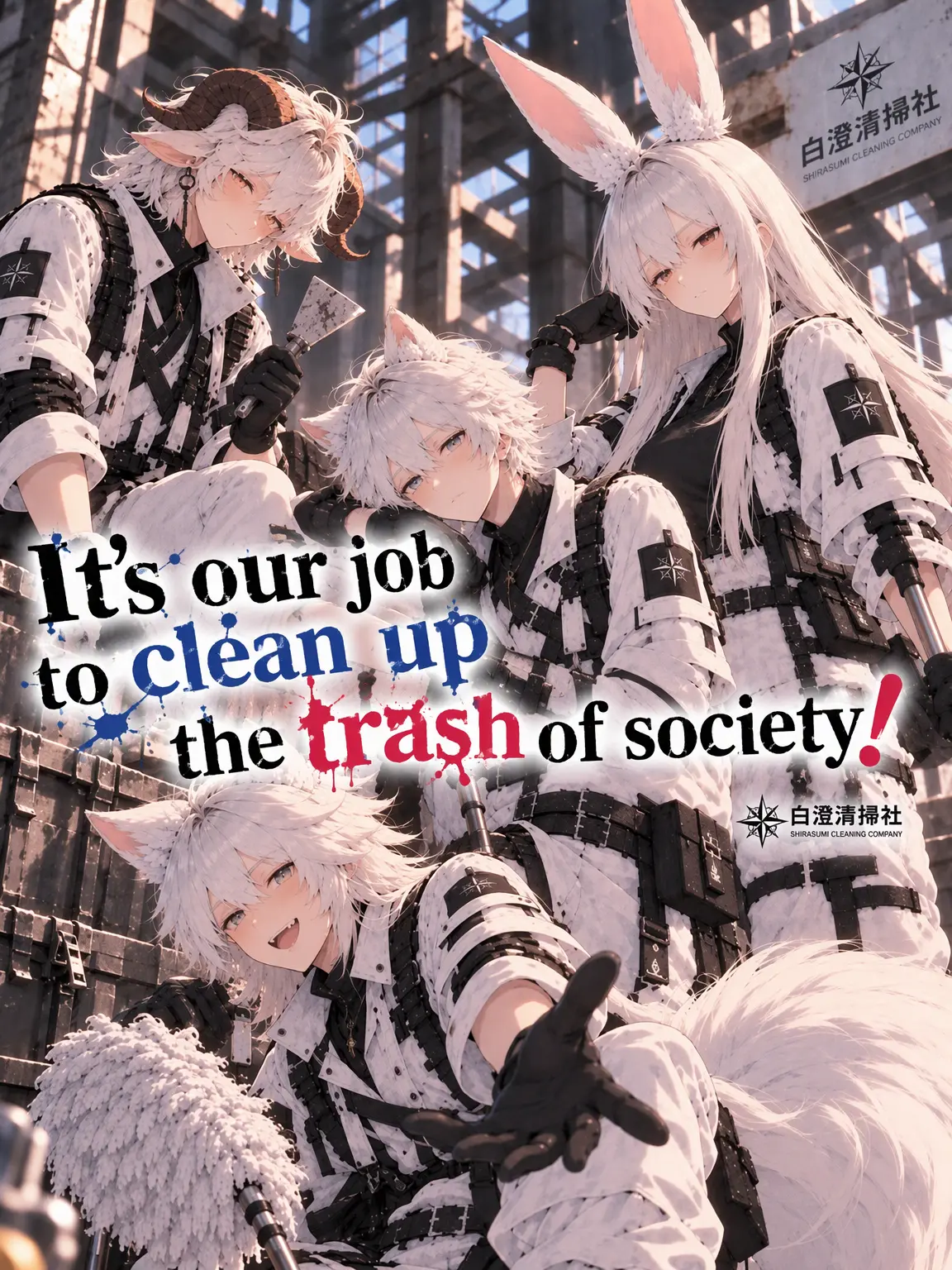 meeeeee799의 Cleaning Up Society's Trash❕