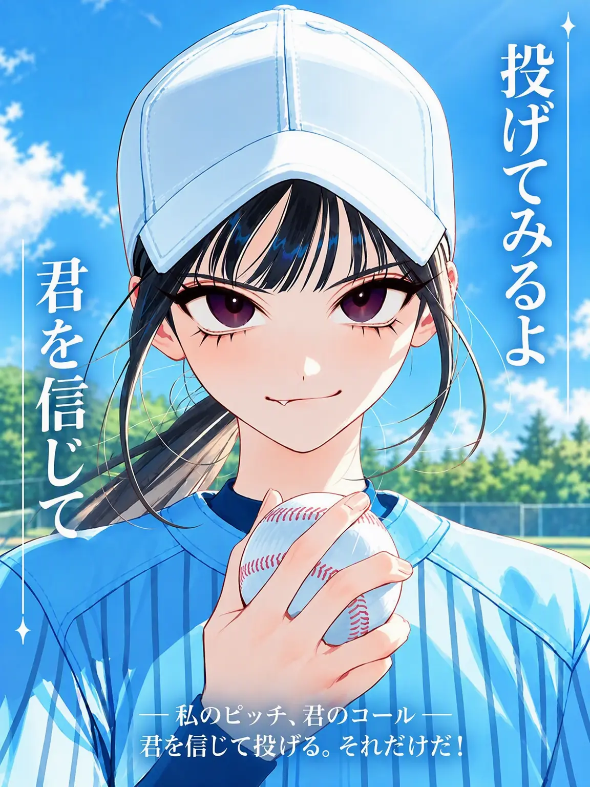 Yonae의 野球の華、バッテリーの呼吸