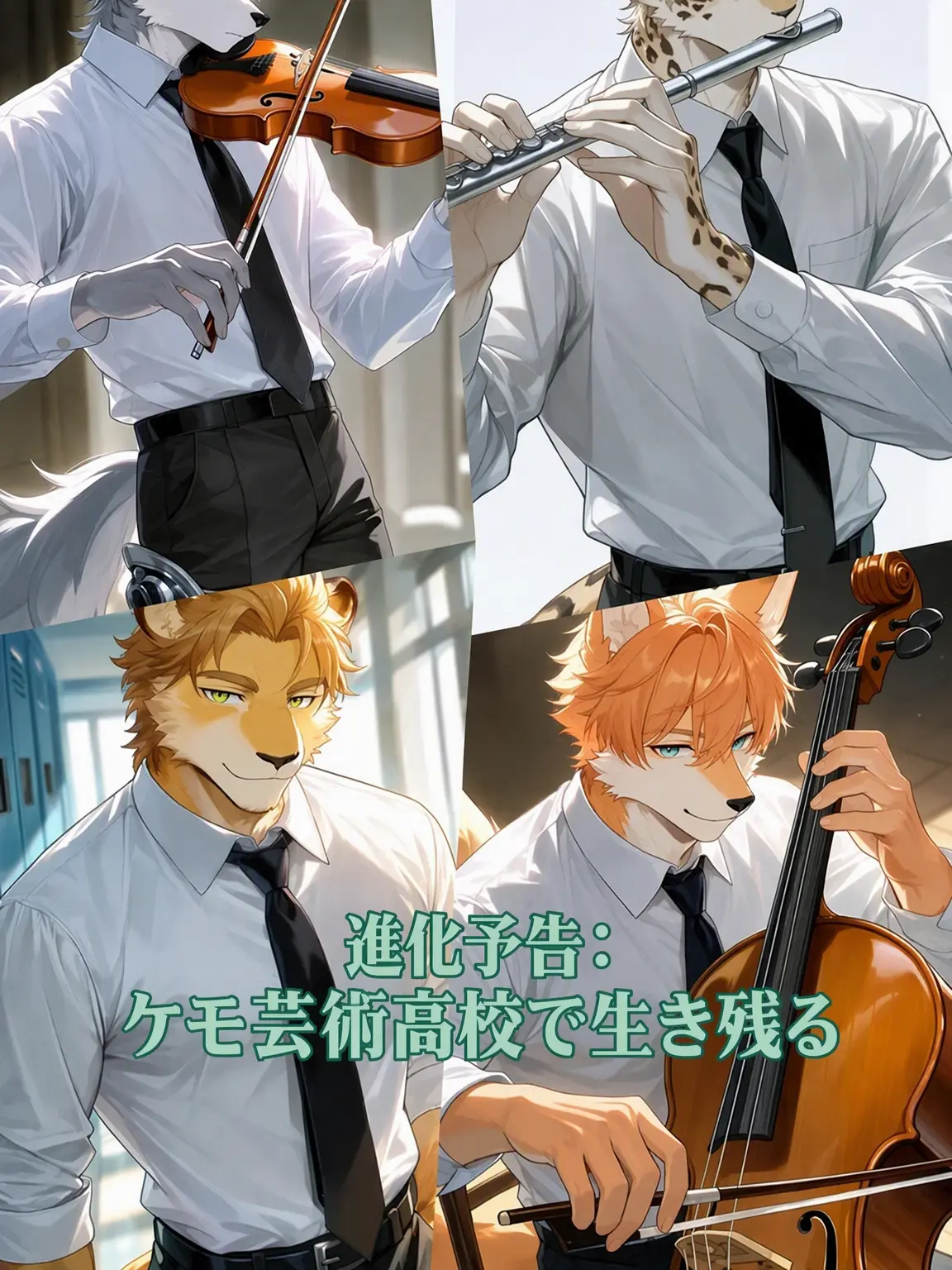 TriteDull5552의 ケモ耳芸高で生き残る
