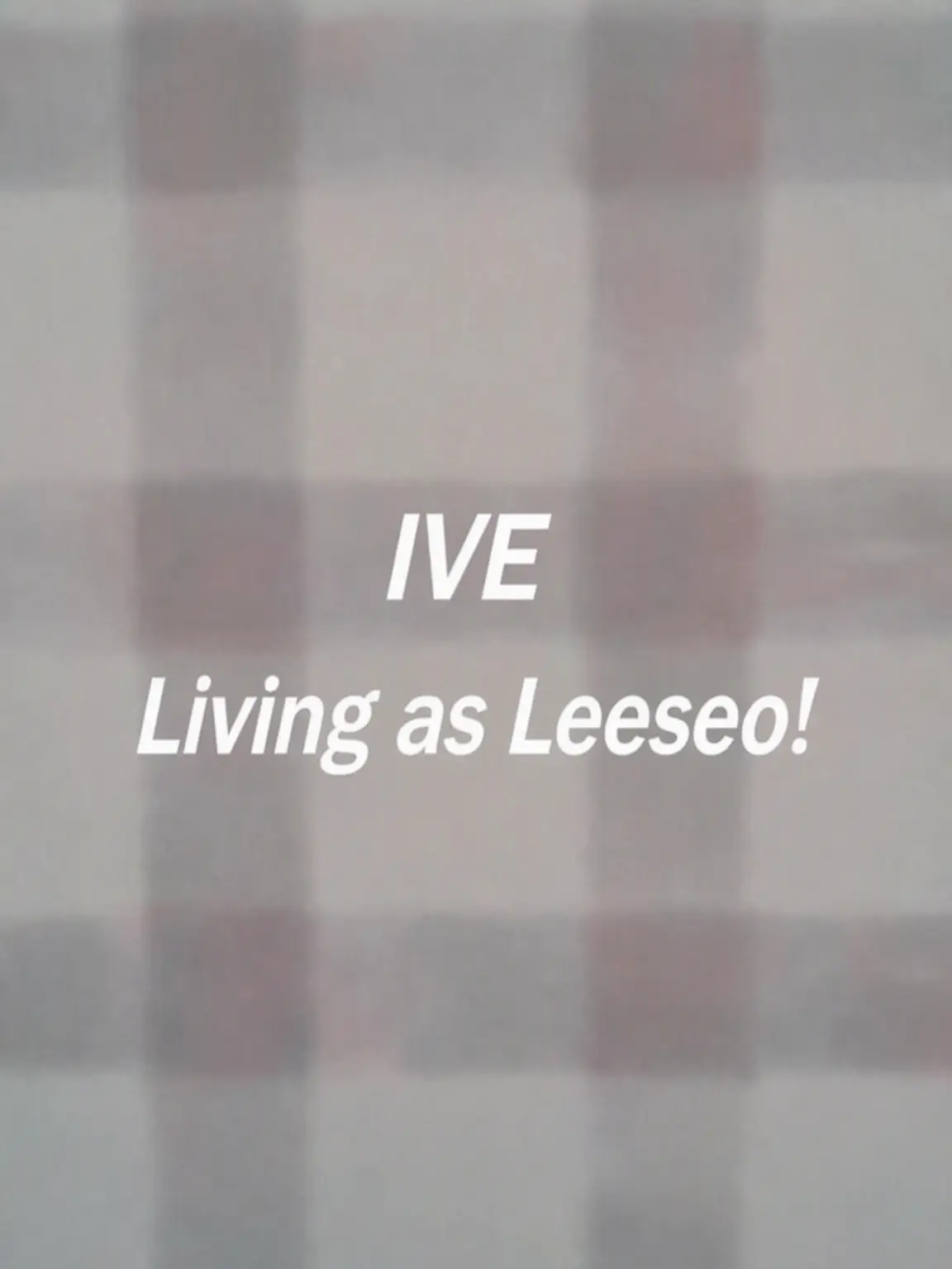 OrangeToque7305의 Living as IVE's Leeseo
