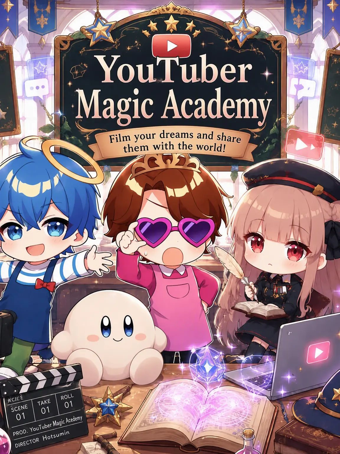 hotumin의 Pick-me's at YouTuber Magic Academy!?