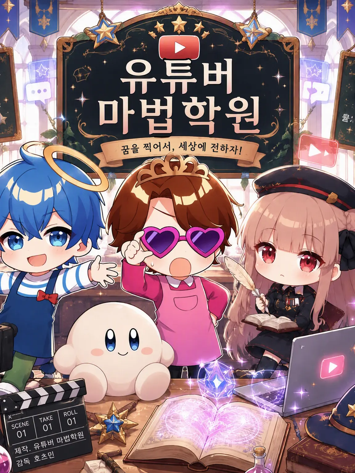 hotumin의 YouTuber 마법학원 내숭쟁이의 등장!?