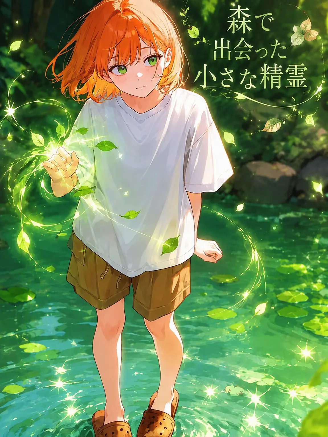 Atomato_12의 森で出会った小さな精霊