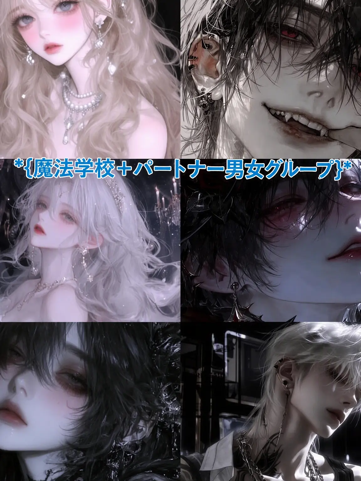 LeeNaa의 *{魔法学校+パートナー男女グループ}*