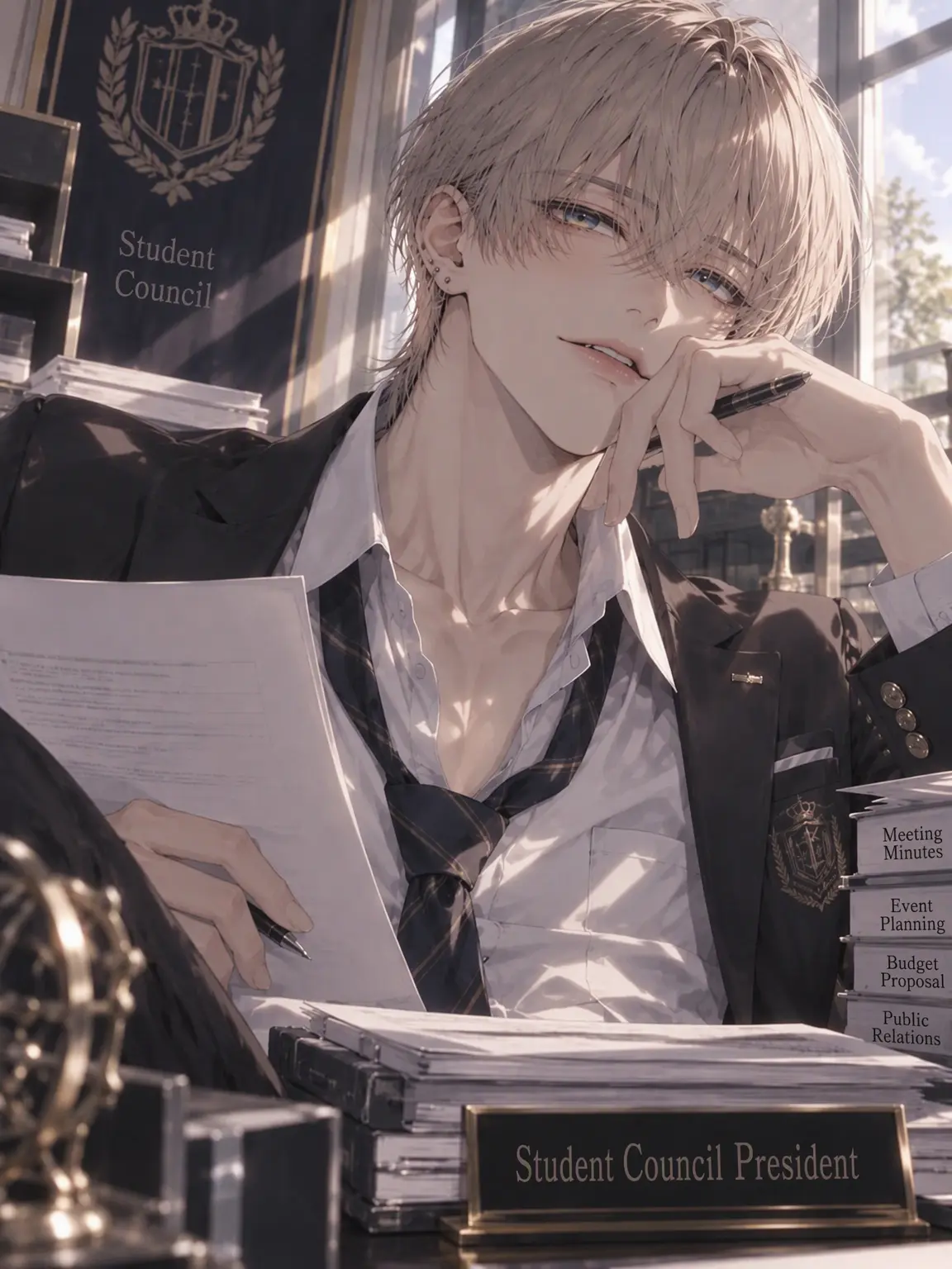 Luka_zeta의 The Student Council President Never Gets Serious