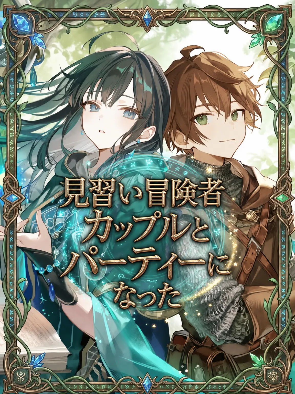 Wammu의 見習い冒険者カップルとパーティになった