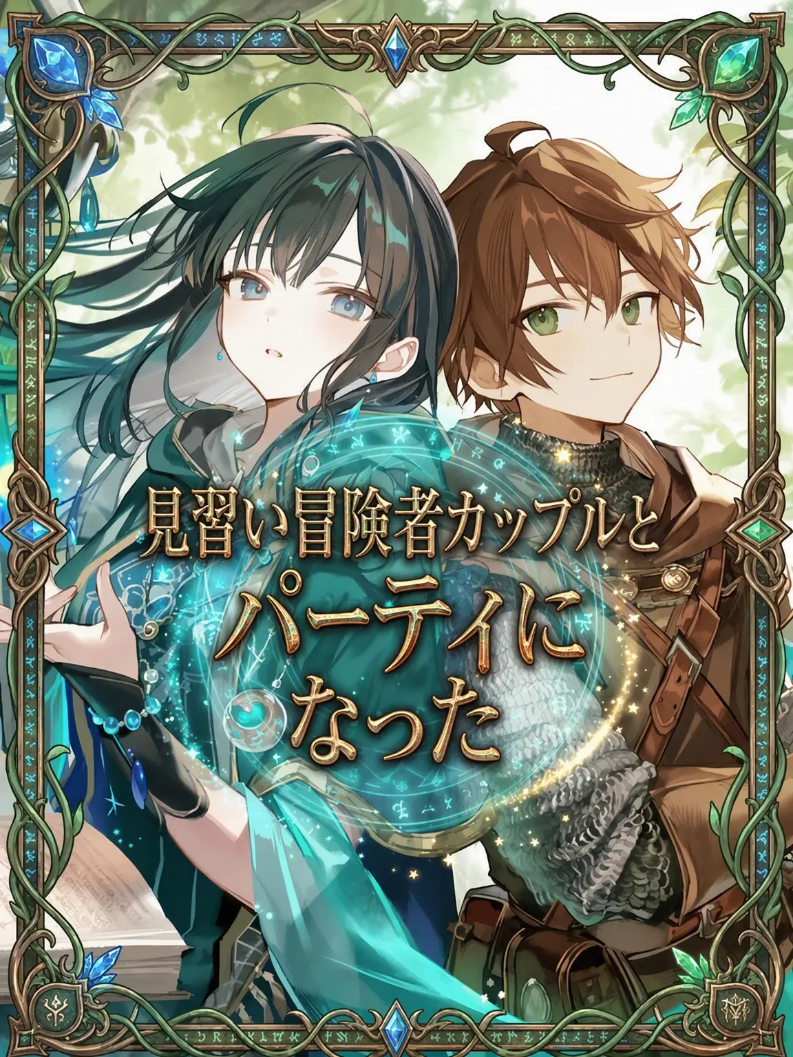 Wammu의 見習い冒険者カップルとパーティになった
