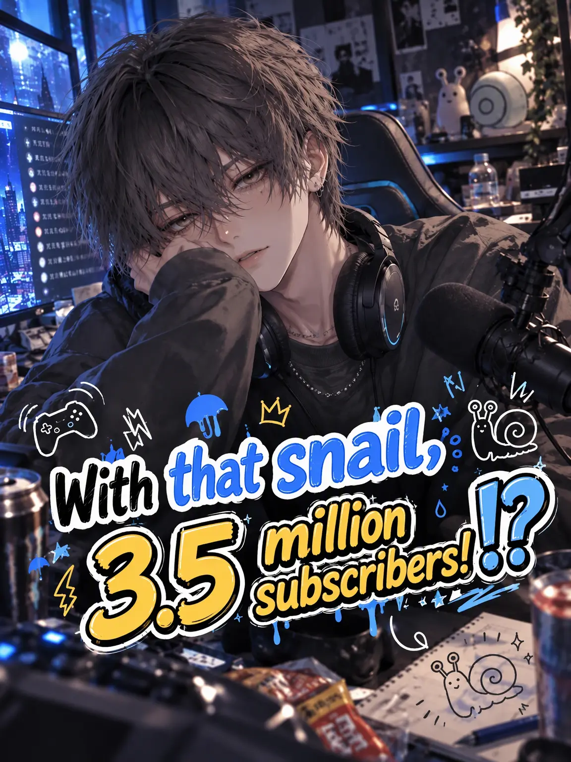 aaa_aiueo_의 3.5M Subs for That Snail!?