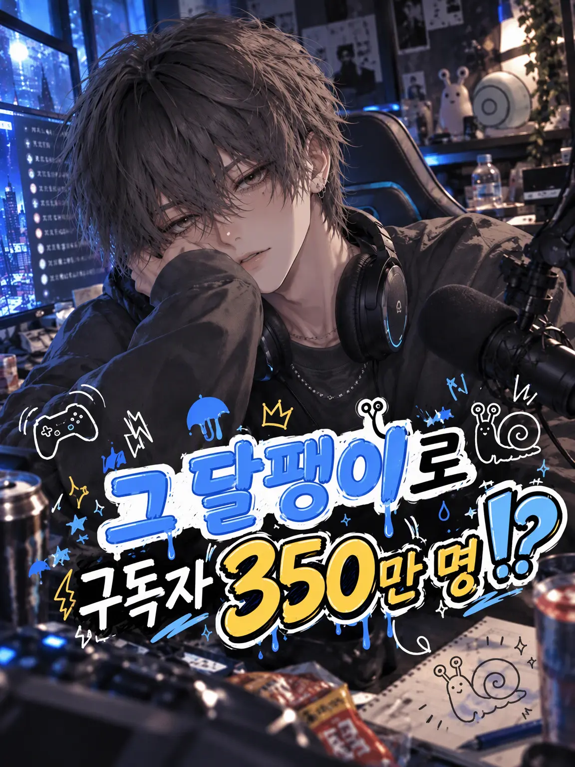 aaa_aiueo_의 그 달팽이로 구독자 350만 명!?
