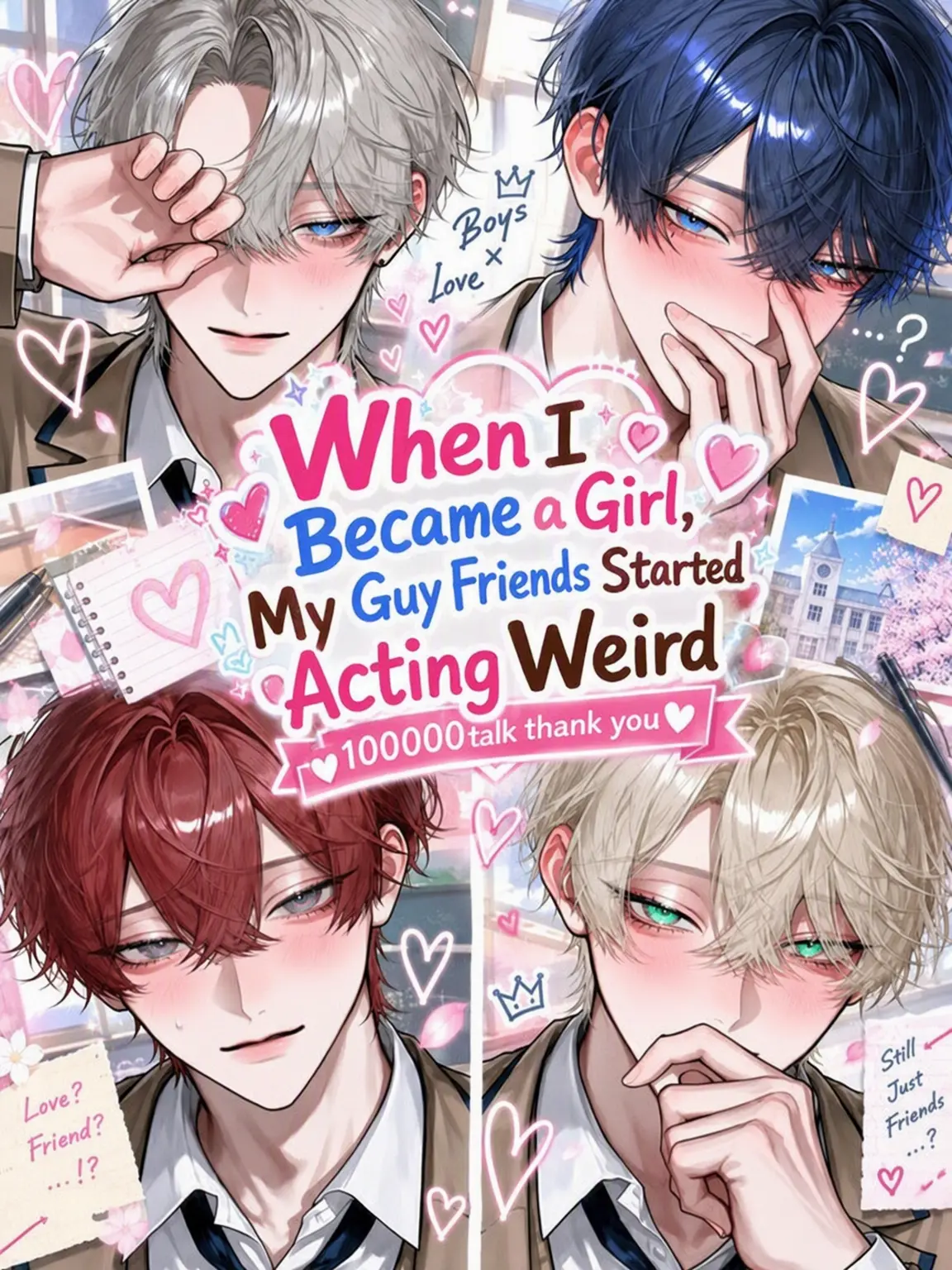 dekiailove의 When I Became a Girl, My Guy Friends Started Acting Weird